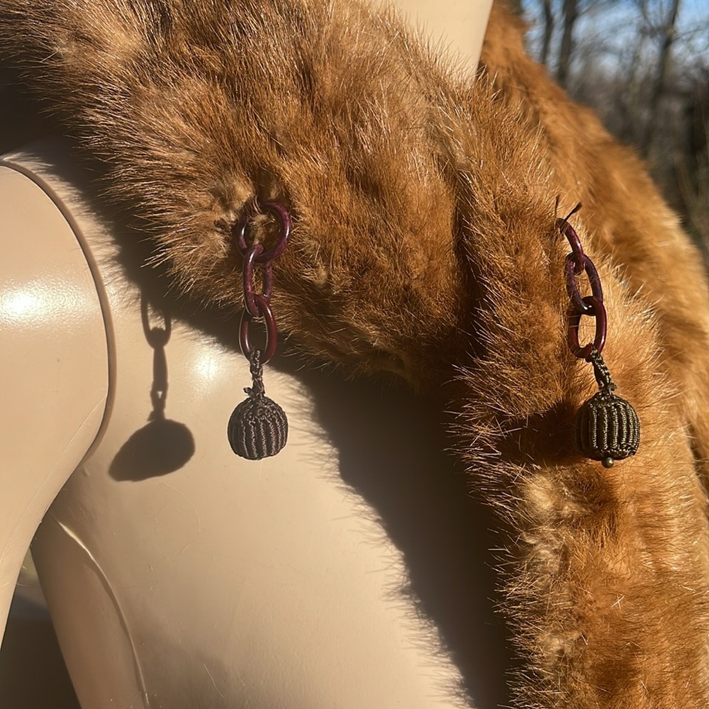 Vintage Mink Neck Stole Wrap Collar - Picture 3 of 3
